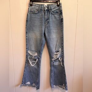 Urban Outfitters BDG Wilco high-rise cropped flare jeans